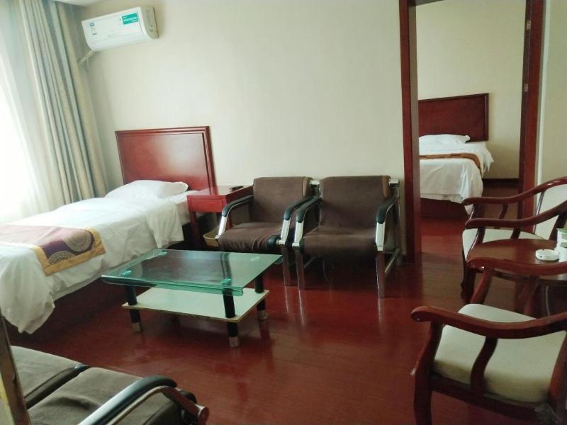 Greentree Inn Shandong Heze Mudan Road Bus Terminal Station Express Hotel Extérieur photo