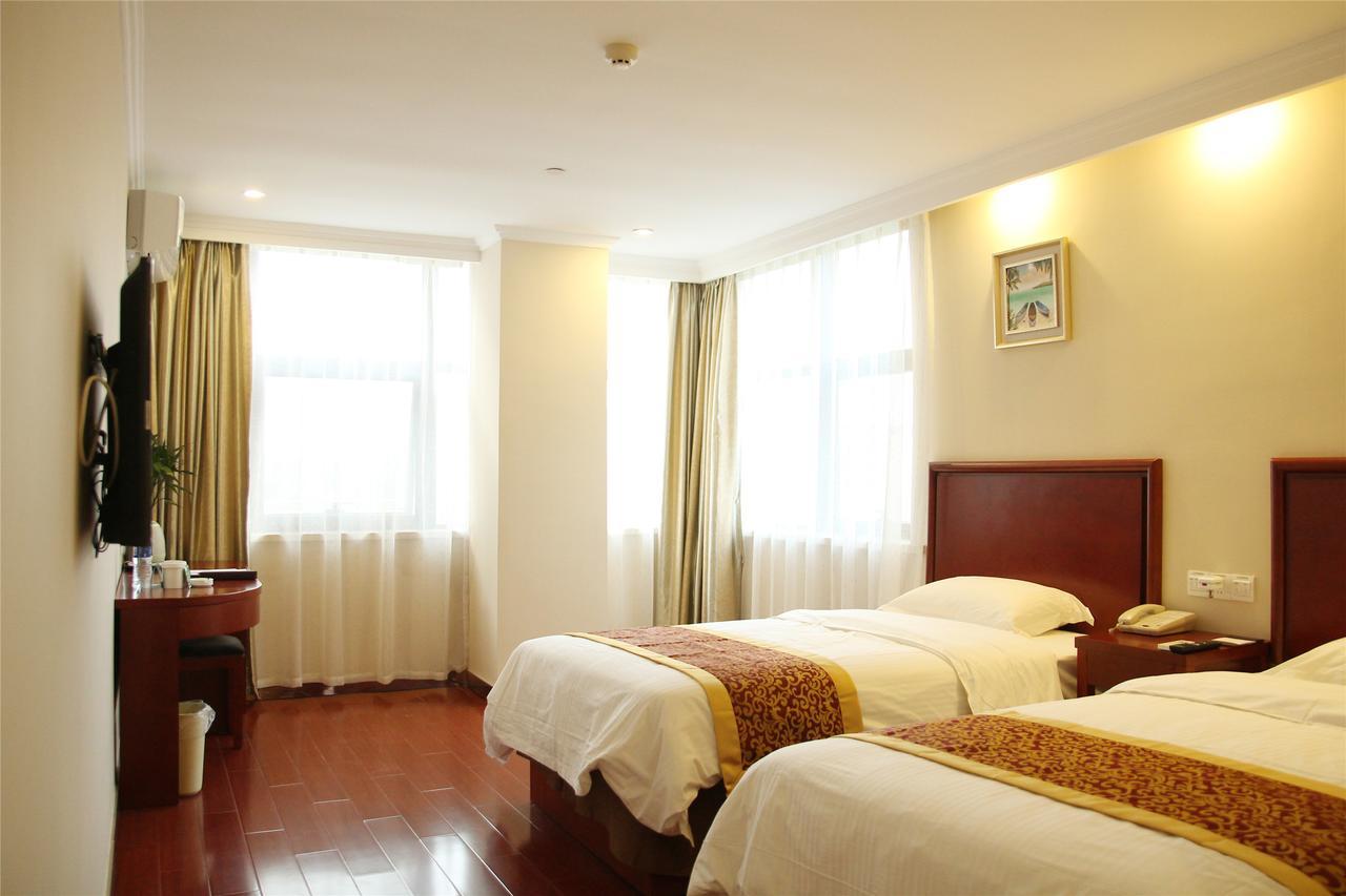 Greentree Inn Shandong Heze Mudan Road Bus Terminal Station Express Hotel Extérieur photo