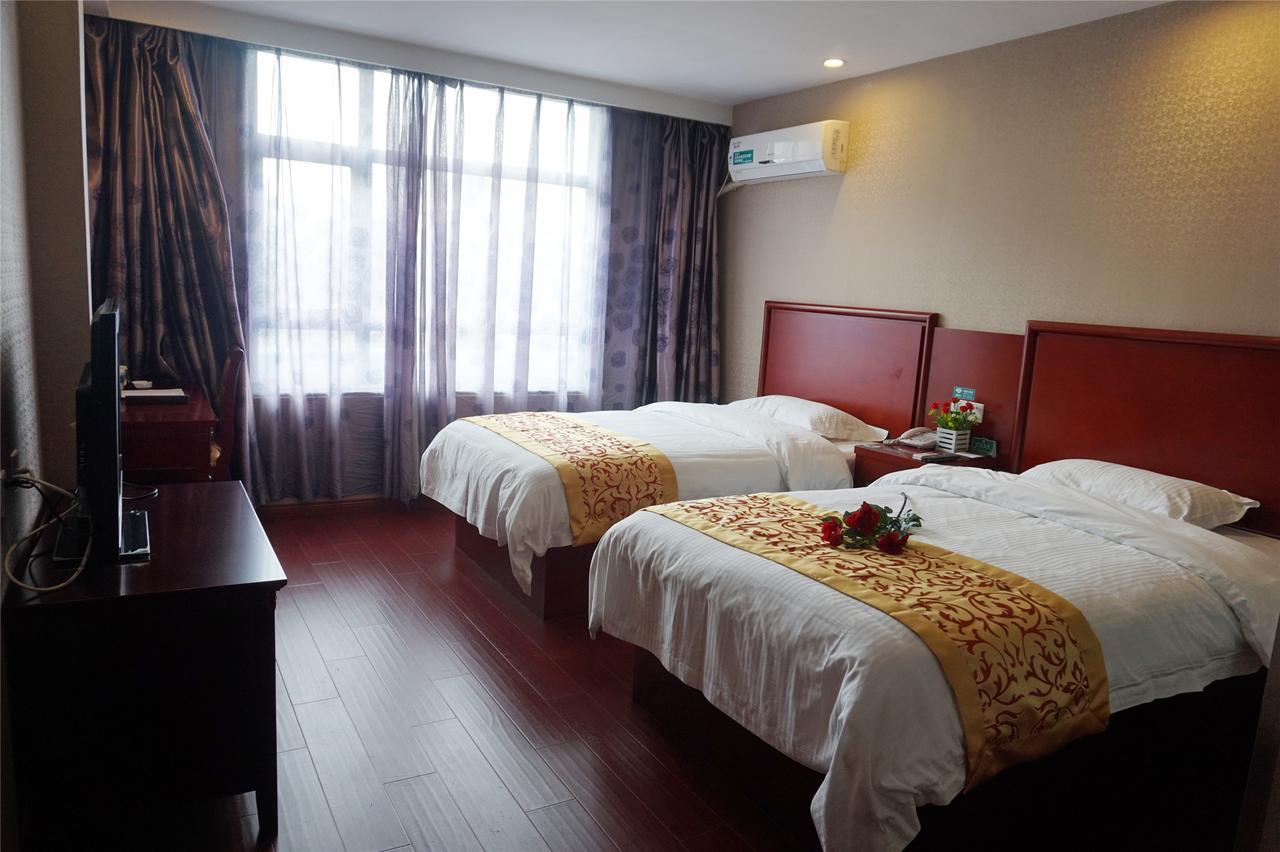 Greentree Inn Shandong Heze Mudan Road Bus Terminal Station Express Hotel Extérieur photo