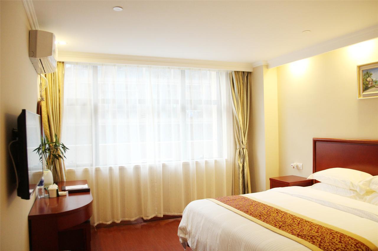 Greentree Inn Shandong Heze Mudan Road Bus Terminal Station Express Hotel Extérieur photo