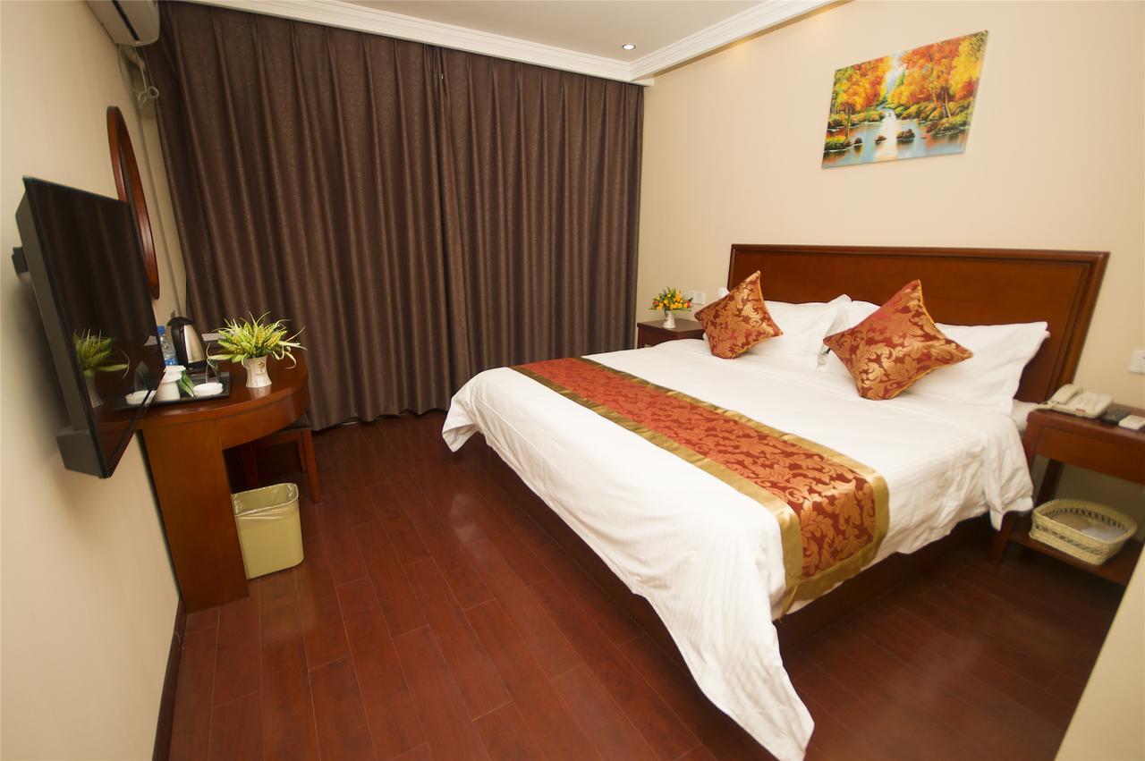 Greentree Inn Shandong Heze Mudan Road Bus Terminal Station Express Hotel Extérieur photo